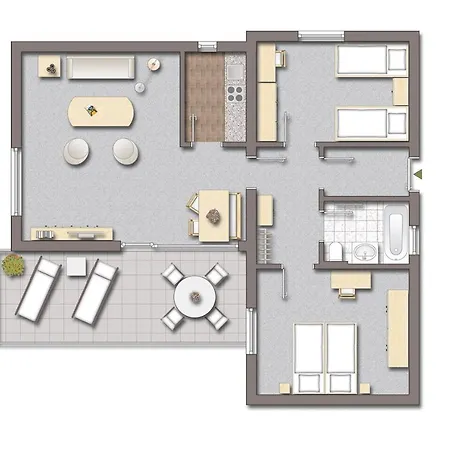 Дом отдыха Ferienhaus Kastanie 20 - #127674